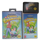 Id 30 Global Gladiators Cib Original Sega Mega Drive Genesis