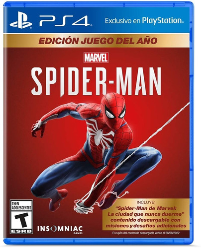 Marvel's Spider Man Goty Game Of The Year Edition Ps4 Nuevo 