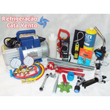 Kit Ferramentas P/ Refrigeração Ar Condicionado E Carro 134a