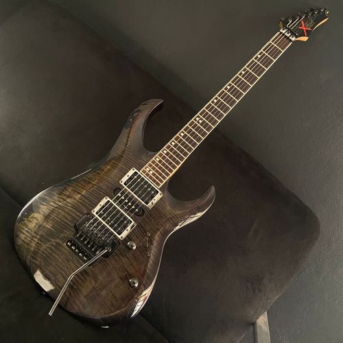 Guitarra Cort X11 - Floyd - Flamed Black - Regulada C/nf