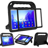 Funda Protectora Glass Correa Galaxy Tab A7 10.4 2020 Negro