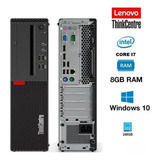 Desktop Lenovo M910s Ssf I7 7geração 8gb Ssd240 / Mostruário