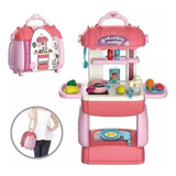 Set Maletin Juego Con Cocina Y Accesorios 30 Piezas