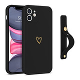 Funda Para iPhone 11 Negro Silicon Liquido - 5