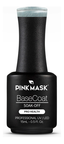 Rubber Base Coat Sparkly Sky (15ml) - Marca Pink Mask