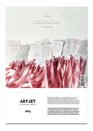 Matelina - Simple Faz - Art Jet® - 100 Hojas - A4 - 180gr