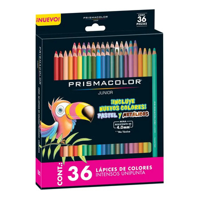 Lapices De Color Prismacolor 36 Pzas Nuevos Pastel Metalicos | Envío gratis