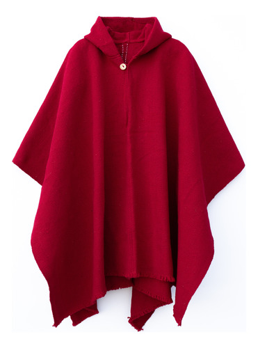 Poncho Premium Rojo Anzestral