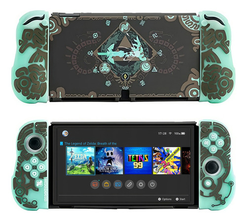 Funda Switch Oled Tableta Sheikah Zelda Tears Of The Kingdom