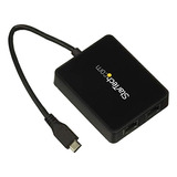 Adaptador Usb-c A Dual Ethernet Gigabit Con Usb 3.0 -