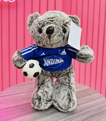 Peluche Oso Equipos Millonarios Santa Fe