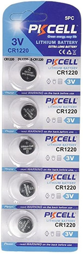 Cr1220 Ecr1220 Dl1220 - Pilas De Reloj De Litio (3 V)