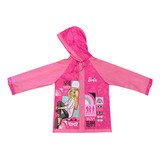 Piloto Para Lluvia Infantil Protector Wabro Barbie