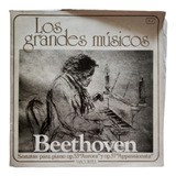 Libro Con Vinilo Beethoven Sonatas Para Piano Op.53 Y Op.57 