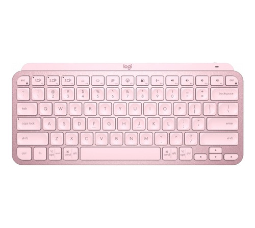 Teclado Logitech Mx Keys S/fio Multi-dis Positivo Rosa