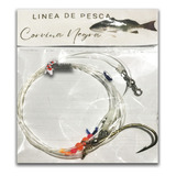 Linea Pesca Corvina Negra Mar Playa Lavalle Anzuelos Grande