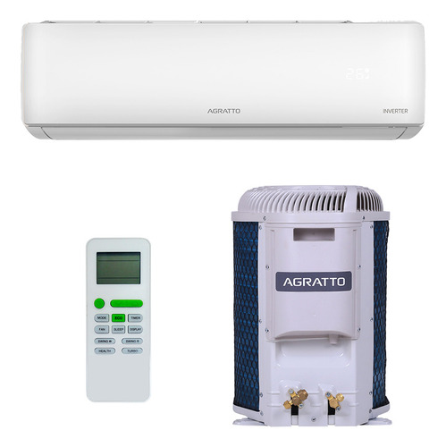 Ar Condicionado Split Agratto Liv Top Inverter 9k Frio 220v 