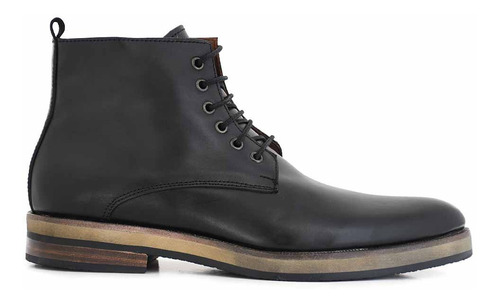 Borcego Cuero Hombre Zapatos Botas Briganti Suela Hcbo00973