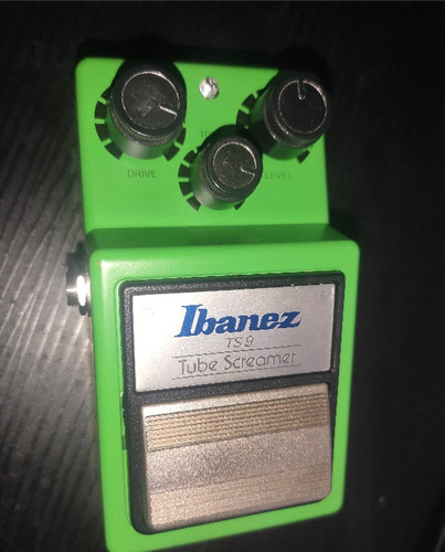 Pedal De Efeito Ibanez Tube Screamer Ts9 Feito No Japao