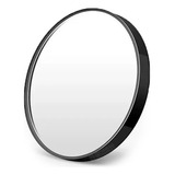 Espejo Redondo Para Maquillaje Con Aumento X3 Y Sopapas 9cm 
