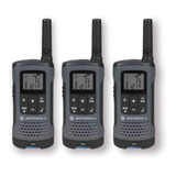 Radio Comunicación Walkie Talkie Motorola T200 Set X 3
