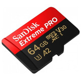 Tarjeta De Memoria Sandisk Extreme Pro Sdsqxcy-064g-gn6ma