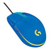 Mouse Gamer Logitech G203 Azul Rgb