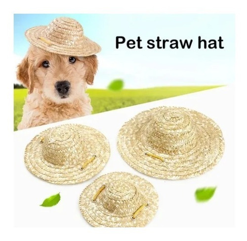 Sombrero Gorro Talla L Para Mascota Perro Mediano Y Grande