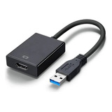 Adaptador Hdmi Usb 3.0 A Hdmi 1080p Extiende Duplica Imagen