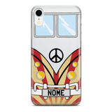 Capa De Celular Kombi Retrô Com Nome