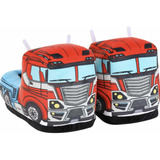 Pantuflas Optimus Prime Transformers Fun Uni Talla