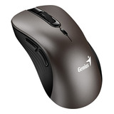 Mouse Genius Ergonómico Inalambrico Silencioso 8100s Champan