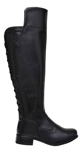 Bota Over The Knee Plus Size Feminina Cano Longo Montaria