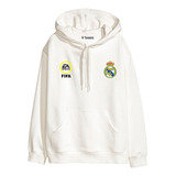 Buzo Hoodie Capota Depotivo Real Madrid Fifa Ea Sports Mujer