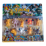 Blister Pokemones X10 Unidades Juguete Regalo Niño