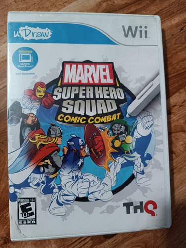 Juego Marvel Super Squad Comic Combat Udraw Nintendo Wii