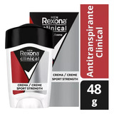 Rexona Men Clinical En Crema Sport Strength X 48g