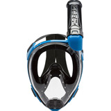 Máscara Mergulho Snorkeling Full Face Cressi Baron Pr/az