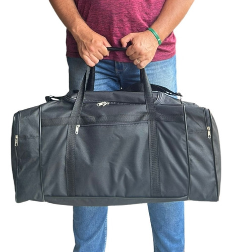 Bolsa De Mão Média Viagem Avião 10kilo Masculina 26x26x56cm 