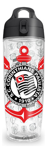 Garrafa De Água Corinthians Oficial 600ml Squeeze Academia