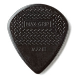 Pick Dunlop Max Griip Jazz Ill 471 - 3s Stiffo X 3