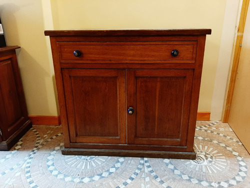 Mueble Valijero, Bauit De Roble Y Enchapado