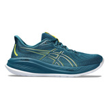 Tenis Asics Hombre Gel Cumulus 26 Verde Correr B792400