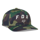 Fox Racing Boys Youth Vzns 110 Snapback Hat, Camo Verde, Tal