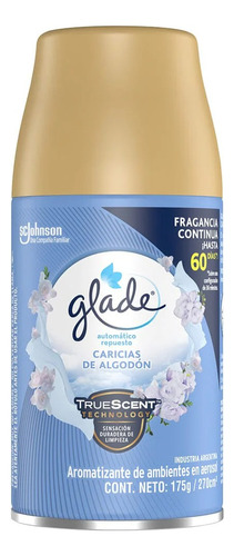 Glade Repuesto Desodorante Ambiental Caricias De Algodon
