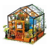 Decoración Para Casa De Muñeca Robotime Diy Casa De Muñe. Color Cathys Flower House