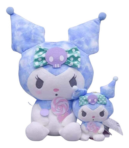 Set Peluche Sanrio Melody, Kuromi - 2 Pz Peluche Y Llavero