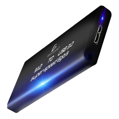 Adaptador Convertidor Case Ssd Mini M.2 Ngff Sata A Usb 3.0 Color Negro | MercadoLibre