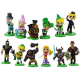 Colección 12 Figuras The Legend Of Zelda Link 4-6 Cm Spirit