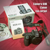  Canon Eos 60d Dslr Só Camera, Usada Funcionando Ler Descriç